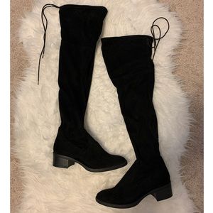 Thigh High Black Boots